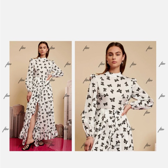 Sister Jane Brooklyn Bow Maxi Dress - Picture 6 of 15